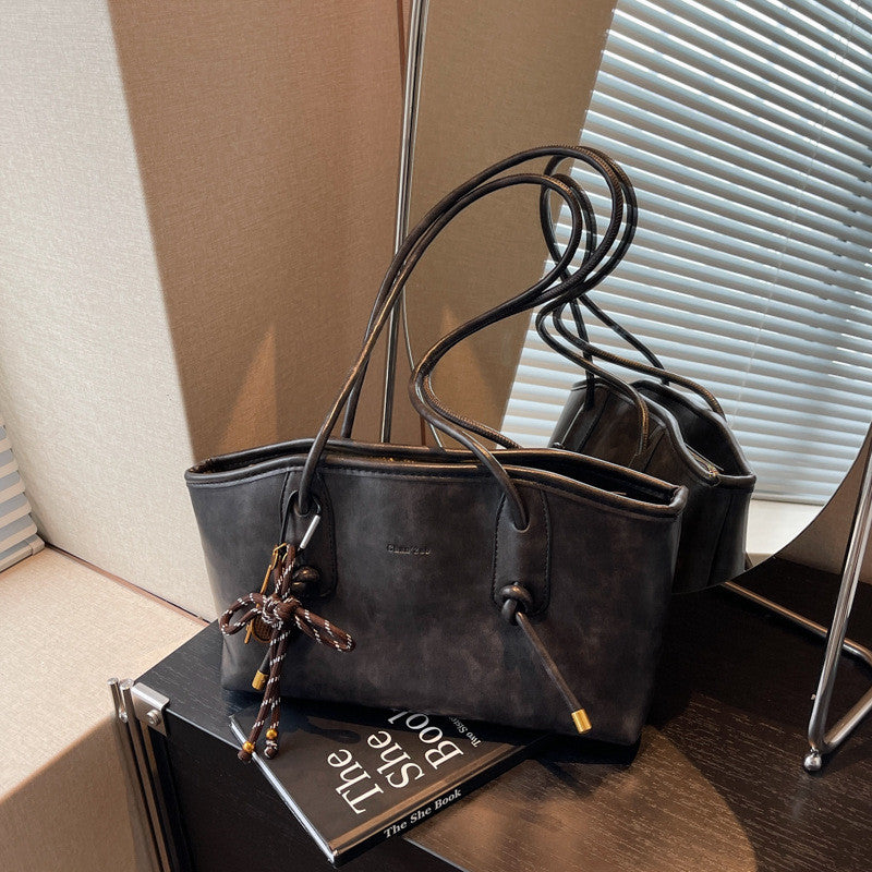 Ielgy Fashion Shoulder Bag Large Capacity Commuter Tote Bag