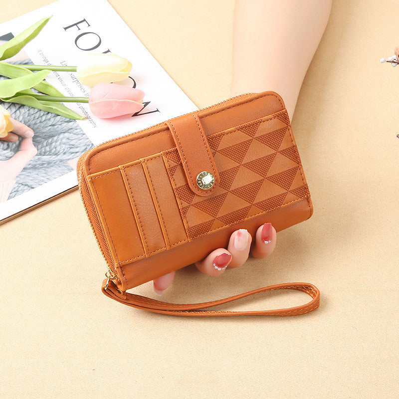 Ielgy Korean Ladies Wallet Short Wallet Wallet Large Capacity Change Clutch