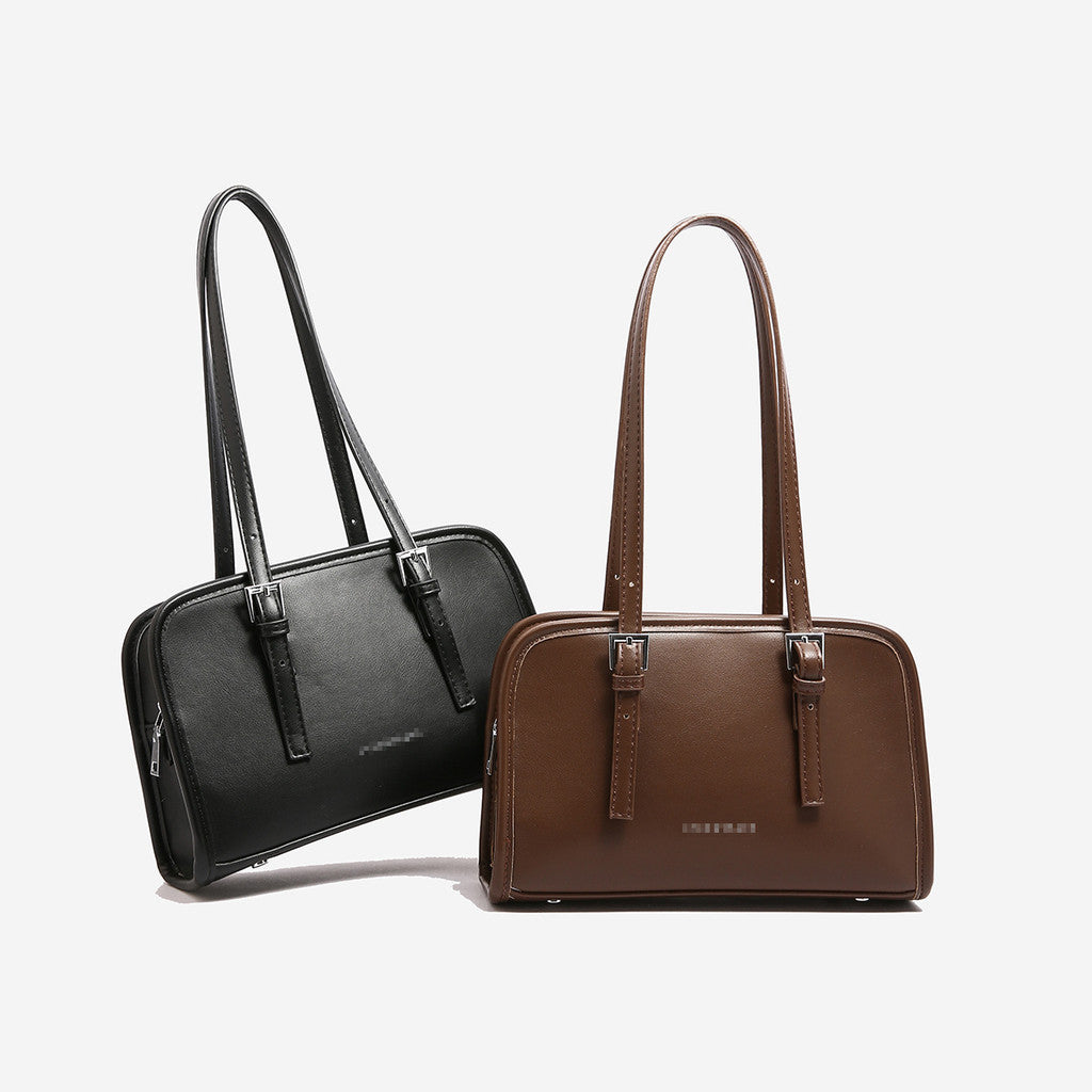 Ielgy Fashion Handbag Simple Niche Underarm Bag Shoulder