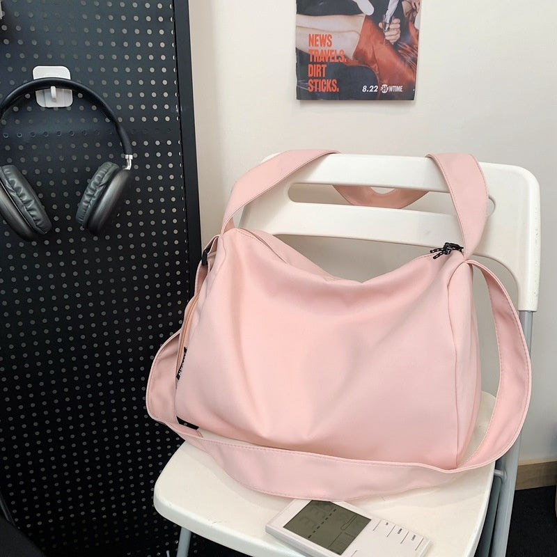 Ielgy Leisure Large-Capacity Travel Bag All-Match Simple Cross-Body Sports Yoga Gym Bag Waterproof Backpack