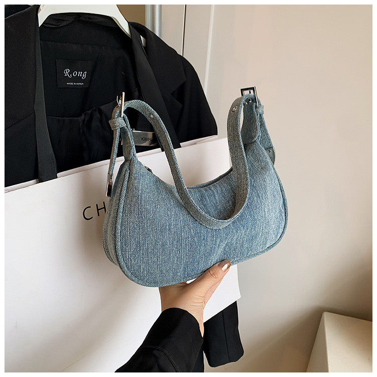 Ielgy High-End Niche Underarm Bag Diagonal All-Match Dumpling Bag Shoulder Handbag