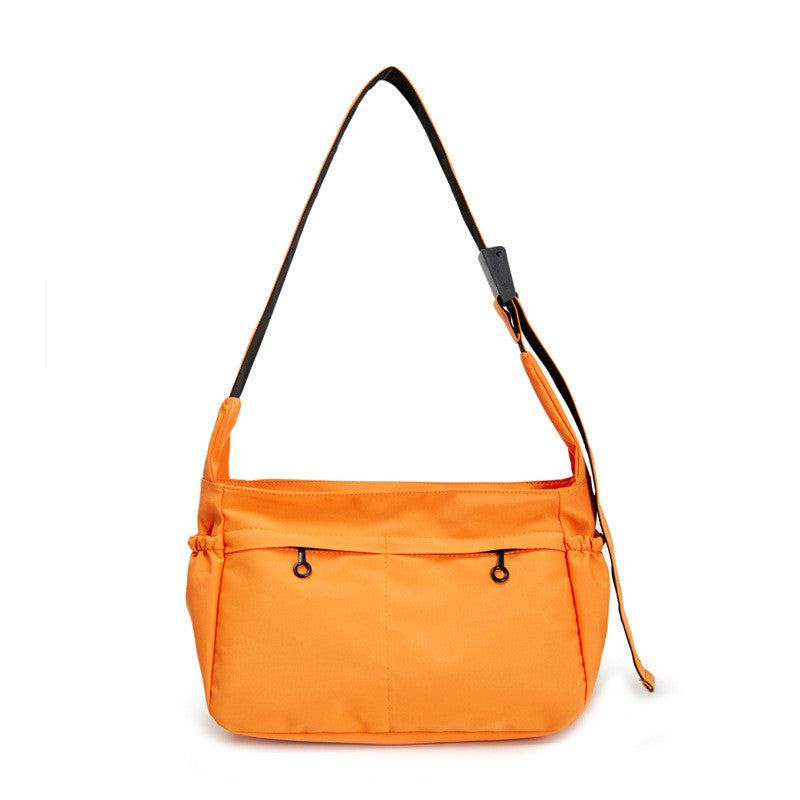 Ielgy Sunscreen Waterproof Lightweight Canvas Bag Multi-pocket Large Capacity Casual All-match One-shoulder Messenger Bag
