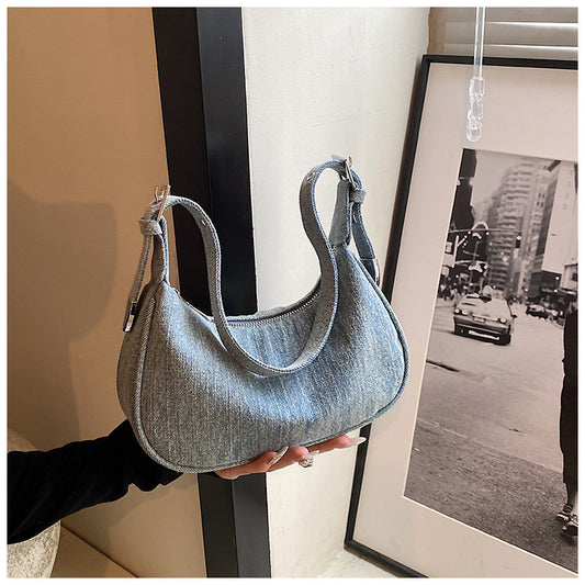 Ielgy High-End Niche Underarm Bag Diagonal All-Match Dumpling Bag Shoulder Handbag