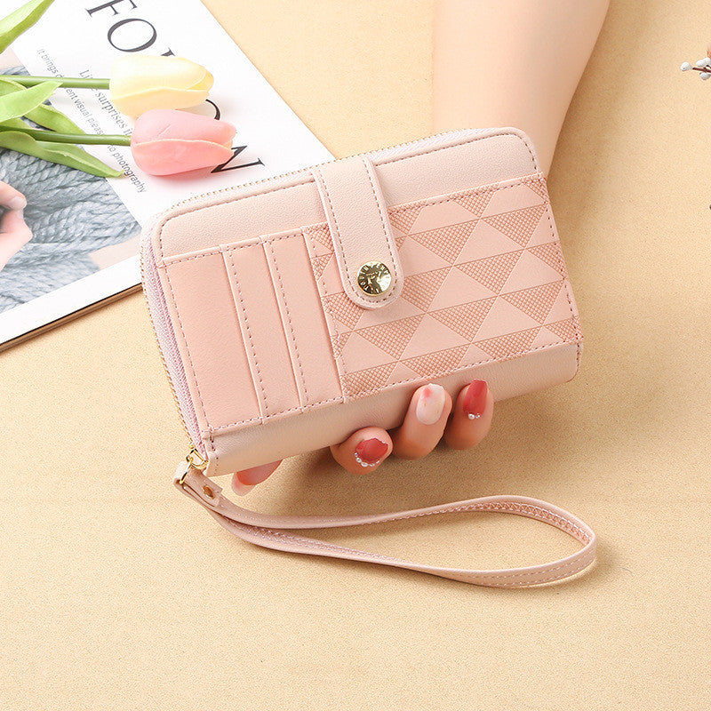 Ielgy Korean Ladies Wallet Short Wallet Wallet Large Capacity Change Clutch