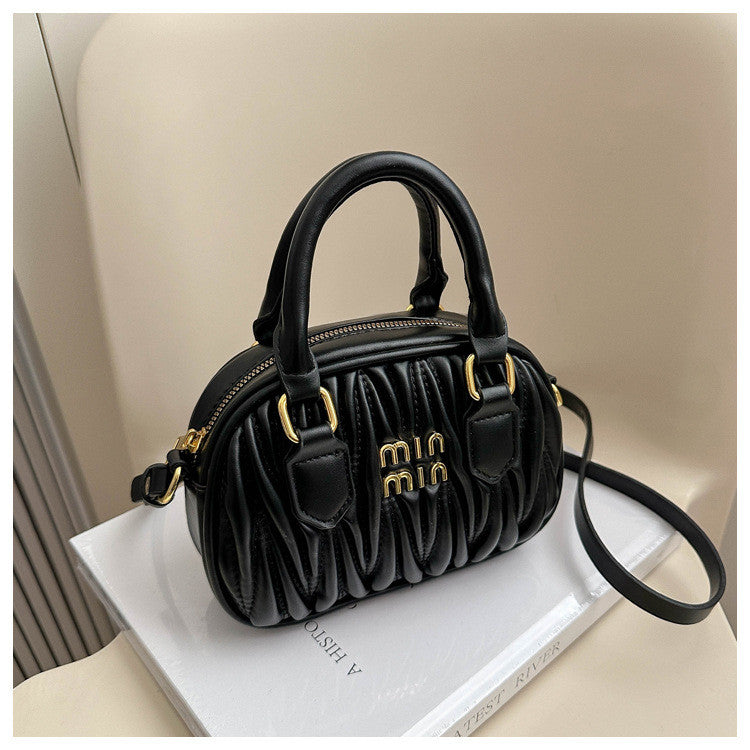 Ielgy Western Style Embroidered Thread Pillow Bag Korean Version Trendy One-Shoulder Messenger Portable Fashion Fema