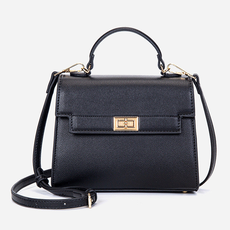 Ielgy Fashion Handbag High-End Texture Mini Palm Pattern Chain Casual All-Match Cross-Body Bag