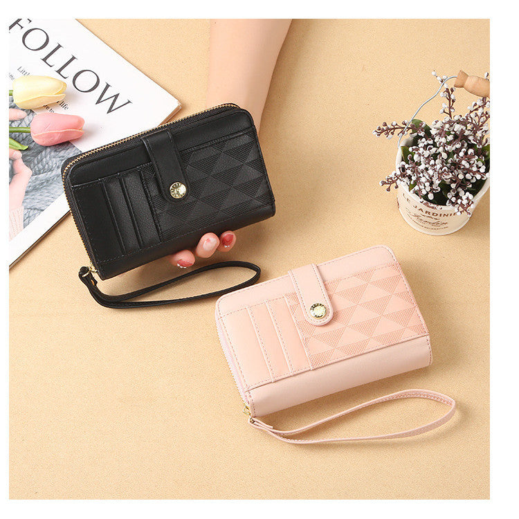 Ielgy Korean Ladies Wallet Short Wallet Wallet Large Capacity Change Clutch