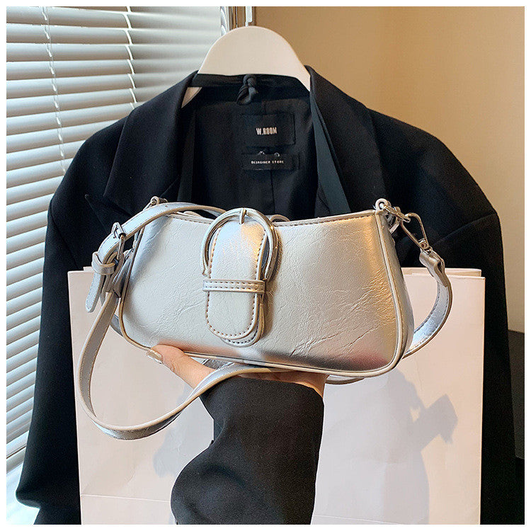 Ielgy Red Underarm Bag Female Large-Capacity Fashion One-Shoulder Cross-Body Small Square Bag