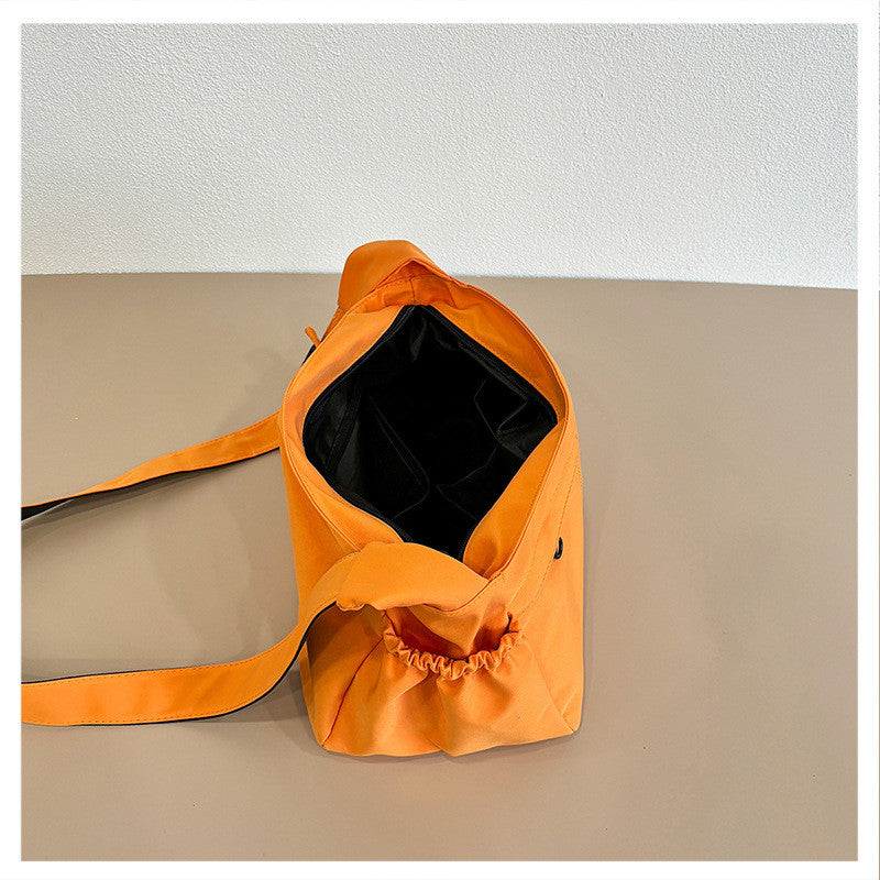Ielgy Sunscreen Waterproof Lightweight Canvas Bag Multi-pocket Large Capacity Casual All-match One-shoulder Messenger Bag