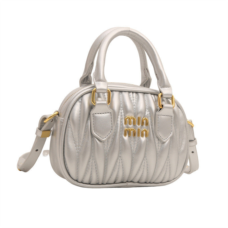 Ielgy Western Style Embroidered Thread Pillow Bag Korean Version Trendy One-Shoulder Messenger Portable Fashion Fema