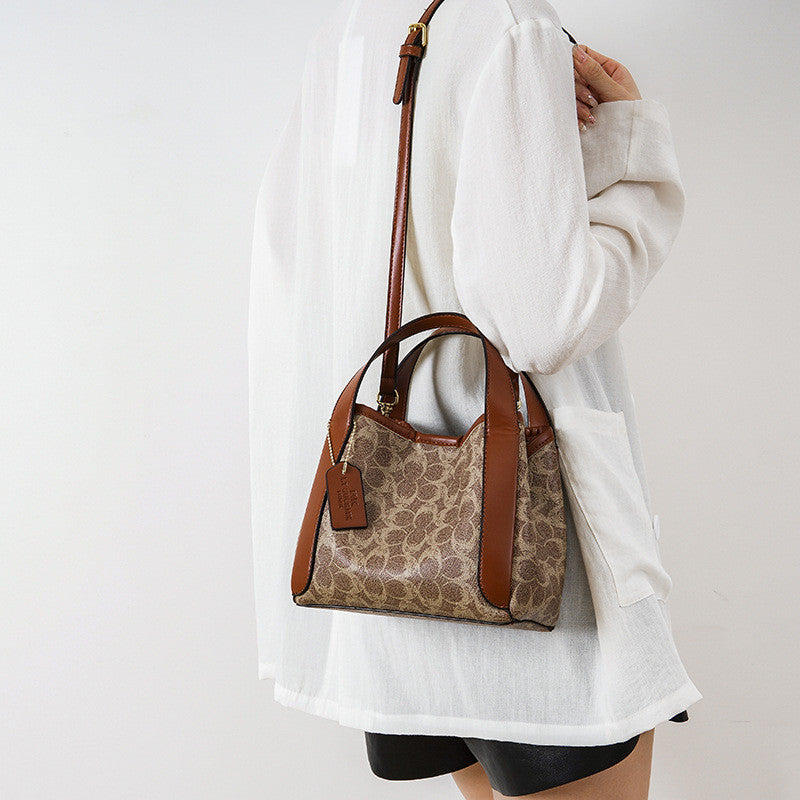 Ielgy Fashion Female Bag All-Match Casual Shoulder Handbag Retro Crossbody