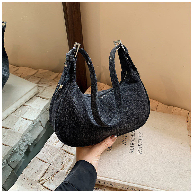 Ielgy High-End Niche Underarm Bag Diagonal All-Match Dumpling Bag Shoulder Handbag
