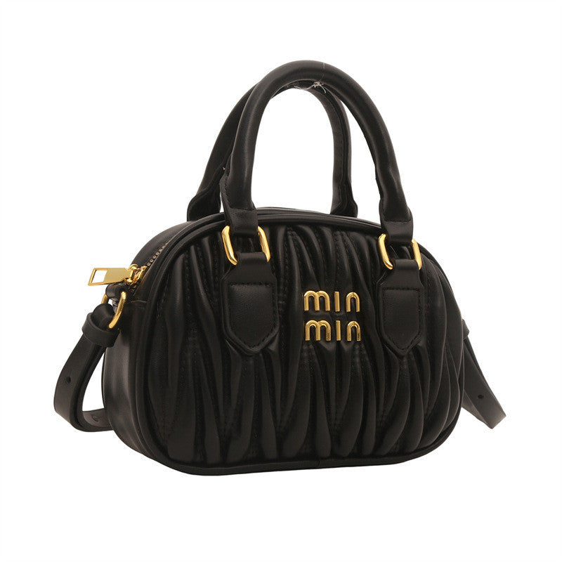 Ielgy Western Style Embroidered Thread Pillow Bag Korean Version Trendy One-Shoulder Messenger Portable Fashion Fema