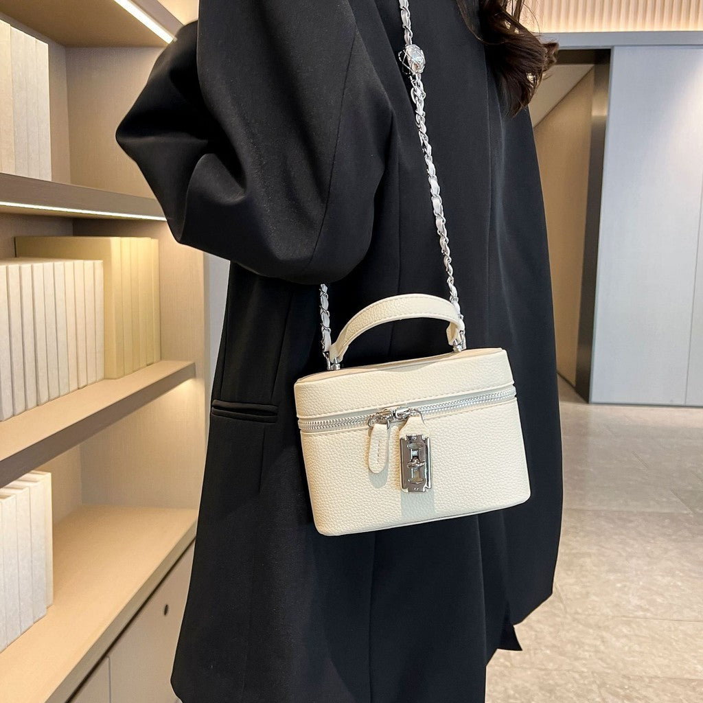 Ielgy High-End Texture Mini Chain Fashion Female Bag Handbag Simple All-Match Shoulder Bag