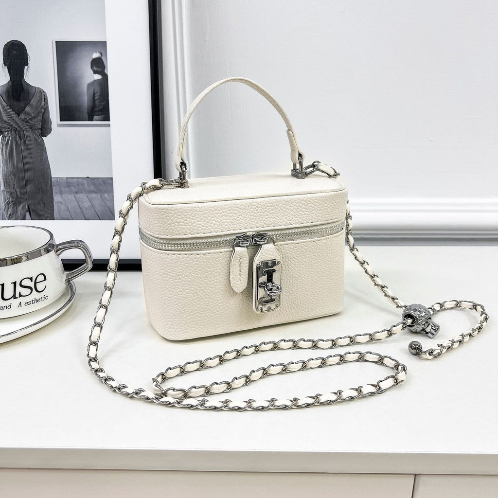 Ielgy High-End Texture Mini Chain Fashion Female Bag Handbag Simple All-Match Shoulder Bag