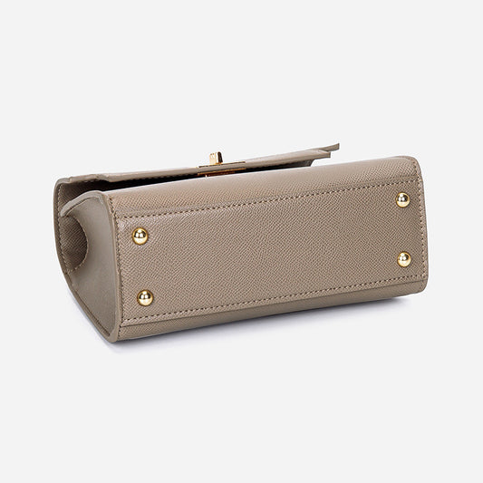 Ielgy Fashion Handbag High-End Texture Mini Palm Pattern Chain Casual All-Match Cross-Body Bag