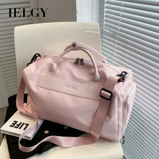 Ielgy Sports Yoga Gym Bag Dry Wet Separation Swimming Bag Large Capacity Leisure Short-distance Travel Bag Luggage Bag