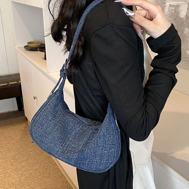 Ielgy High-End Niche Underarm Bag Diagonal All-Match Dumpling Bag Shoulder Handbag
