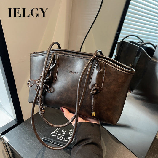 Ielgy Fashion Shoulder Bag Large Capacity Commuter Tote Bag
