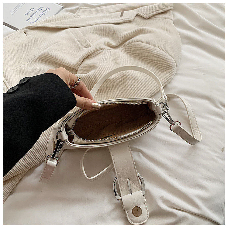 Ielgy Red Underarm Bag Female Large-Capacity Fashion One-Shoulder Cross-Body Small Square Bag