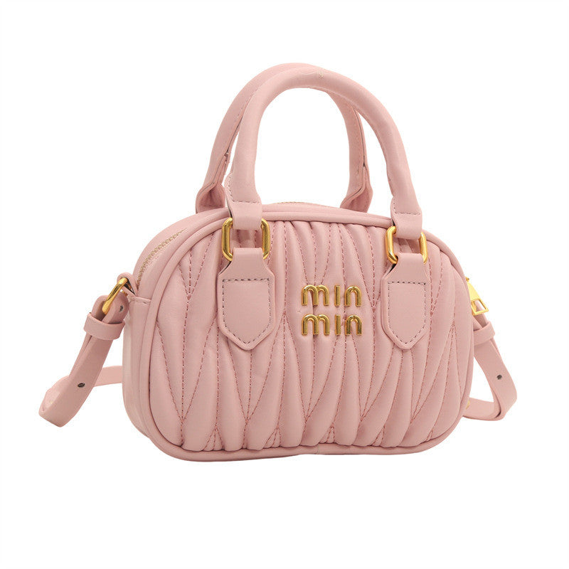 Ielgy Western Style Embroidered Thread Pillow Bag Korean Version Trendy One-Shoulder Messenger Portable Fashion Fema