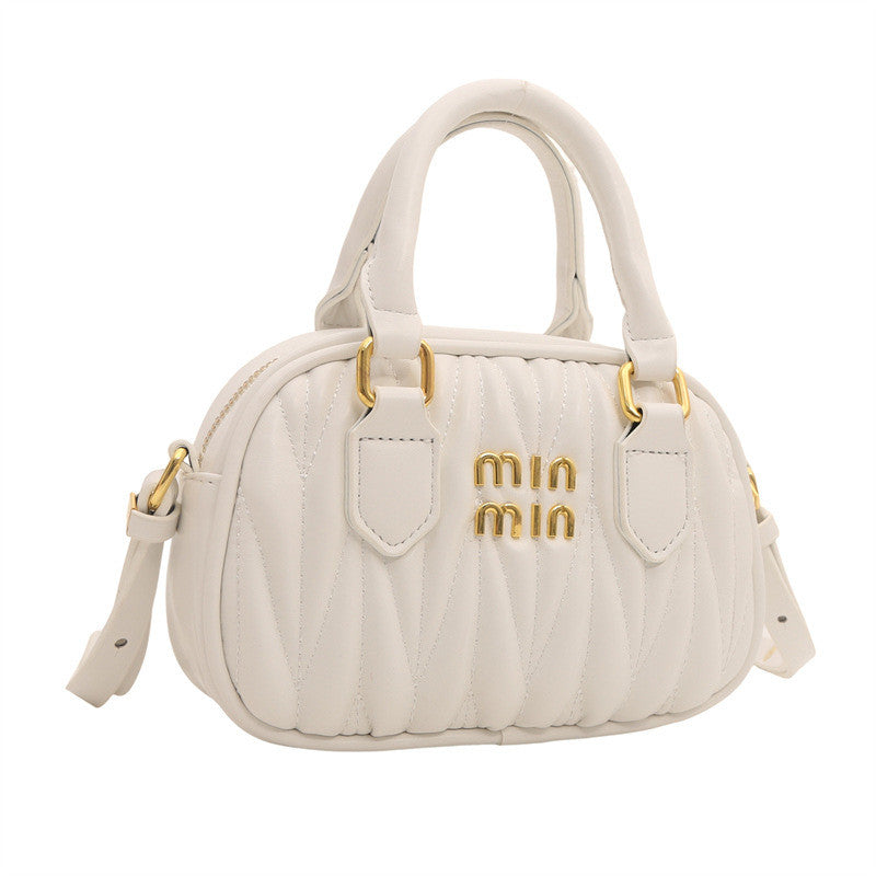 Ielgy Western Style Embroidered Thread Pillow Bag Korean Version Trendy One-Shoulder Messenger Portable Fashion Fema