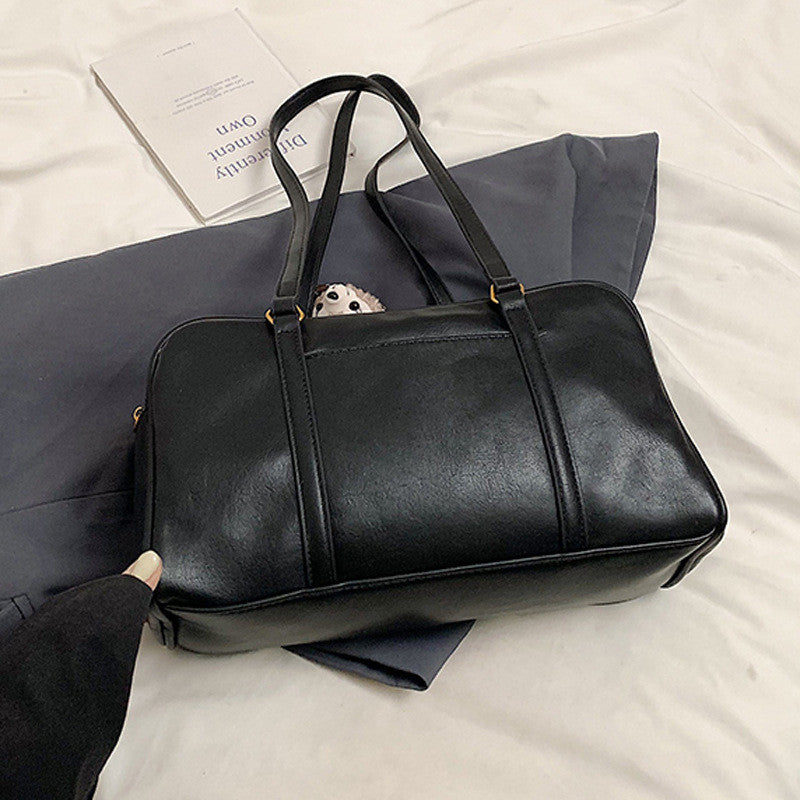 Ielgy High-End Retro Pillow Bag All-Match Tote Bag Large Capacity One-Shoulder Armpit Bag