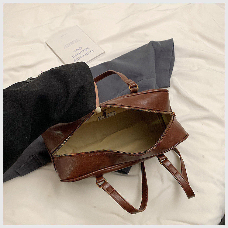 Ielgy High-End Retro Pillow Bag All-Match Tote Bag Large Capacity One-Shoulder Armpit Bag