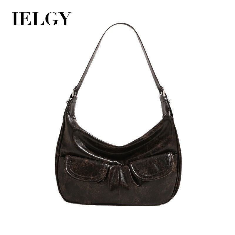 IELGY Retro Portable Messenger Commuter Bag