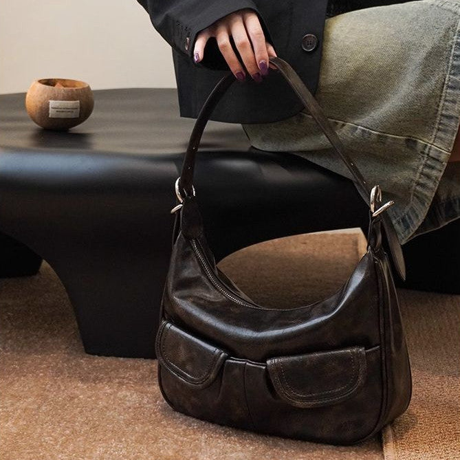 IELGY Retro Portable Messenger Commuter Bag