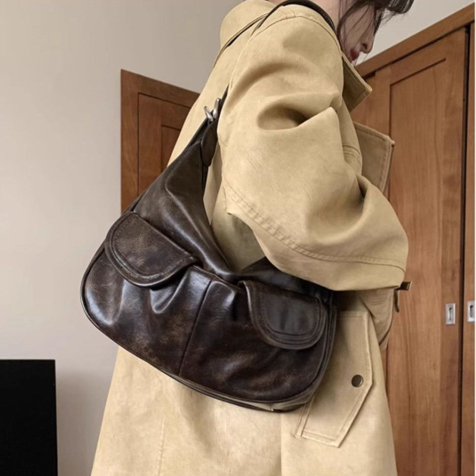 IELGY Retro Portable Messenger Commuter Bag