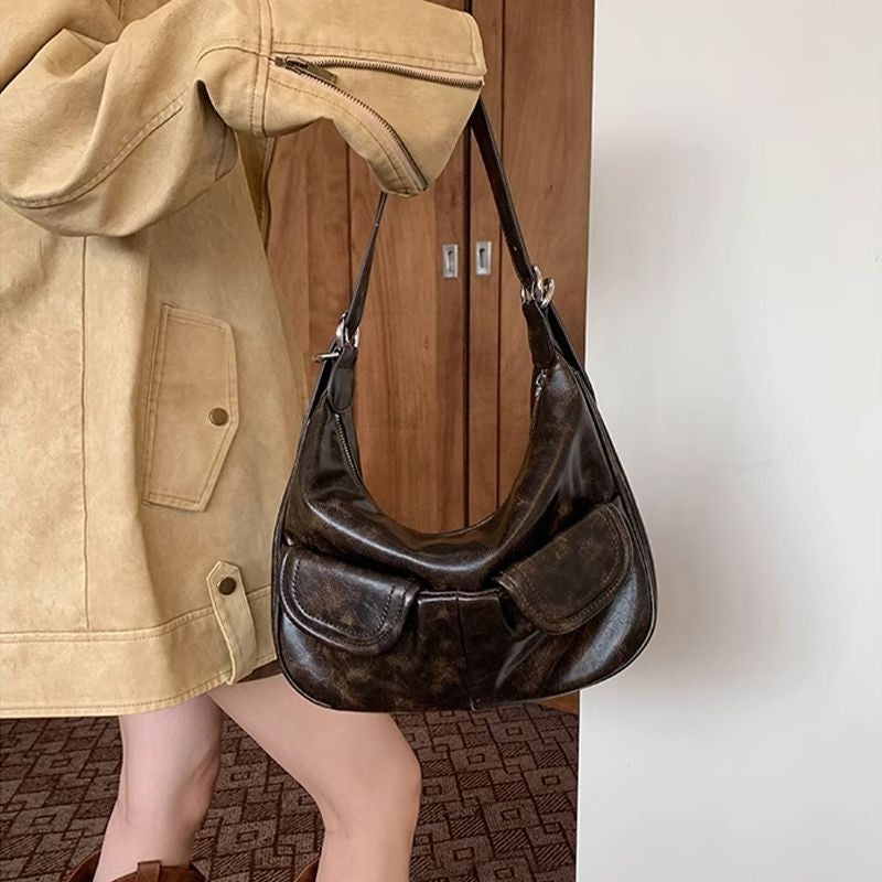 IELGY Retro Portable Messenger Commuter Bag