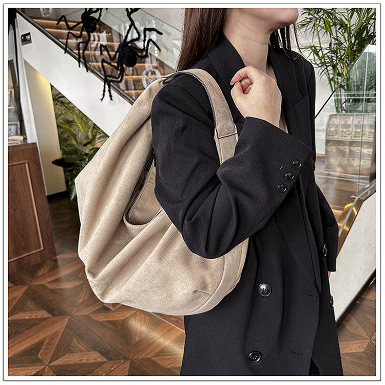 Ielgy Female Bag Fashion Casual Shoulder Underarm Bag Large Capacity Trendy Tote Bag