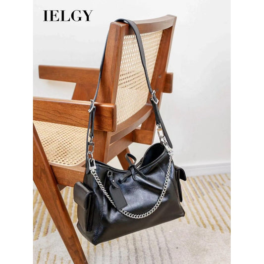 IELGY Commuter Shoulder Tote Bag Casual Shoulder Messenger Bag