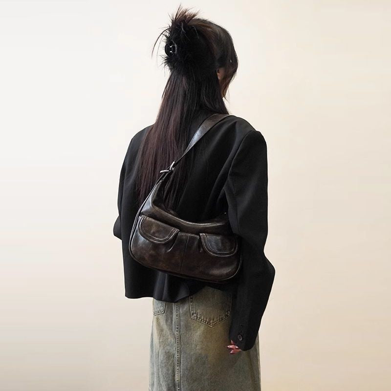 IELGY Retro Portable Messenger Commuter Bag