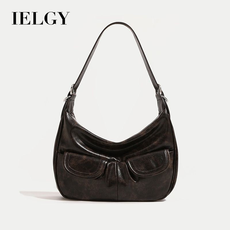 IELGY Retro Portable Messenger Commuter Bag