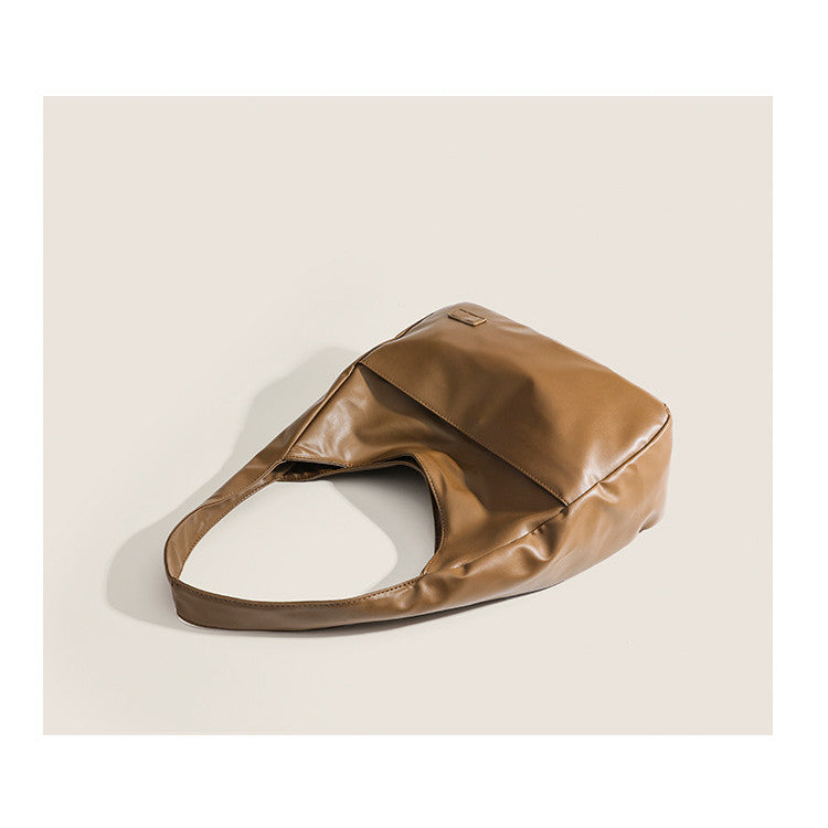 Ielgy Retro Large-Capacity One-Shoulder Underarm Bag All-Match Commuter Cross @-