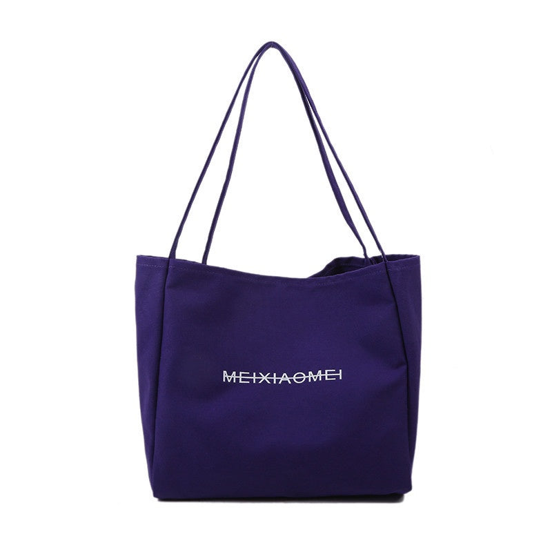 IELGY Western Style Casual All-Matching Canvas Summer Fashion Large Capacity New Trendy Women's Tote Bag