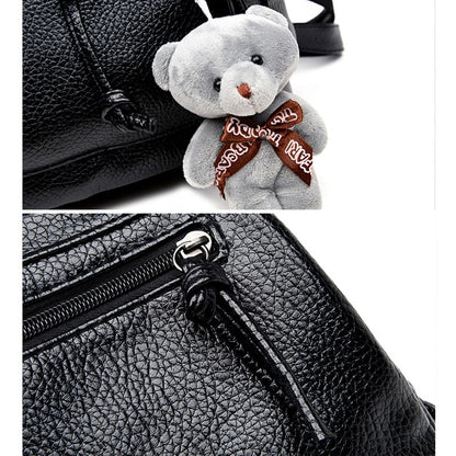 New ladies shoulder bag handbags student bag Korean version of travel backpack