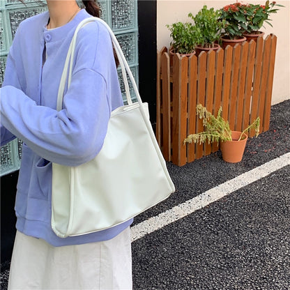 IELGY elegant personality handbag high-end fashion solid color large capacity