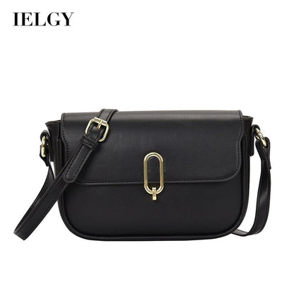 IELGY solid color female bag messenger bag shoulder bag fashion handbag