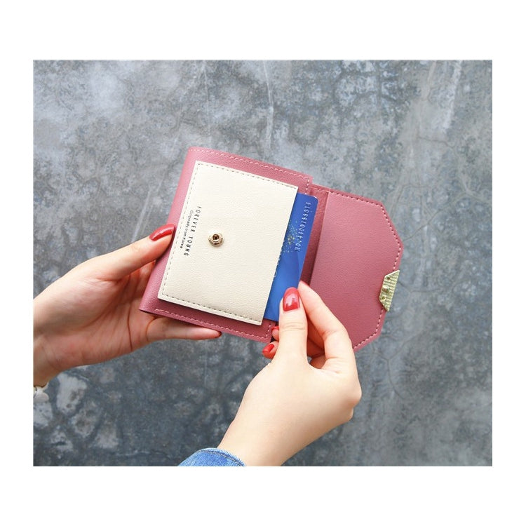 IELGY Korean version zero wallet student mini sweet and lovely short Ladies Wallet
