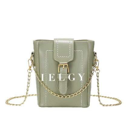 IELCY Korean version of the wild single shoulder slung bucket bag tide
