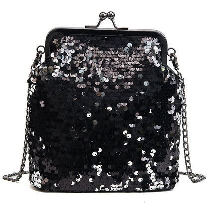 Sequin Shoulder Bag Fashion Shell Bag