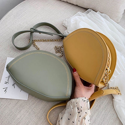 IELGY oblique satchel bag simple ins one-shoulder bag satchel tide