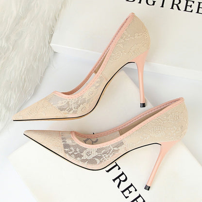 IELGY Women's High Heels Wedding Shoes Stiletto Shoes