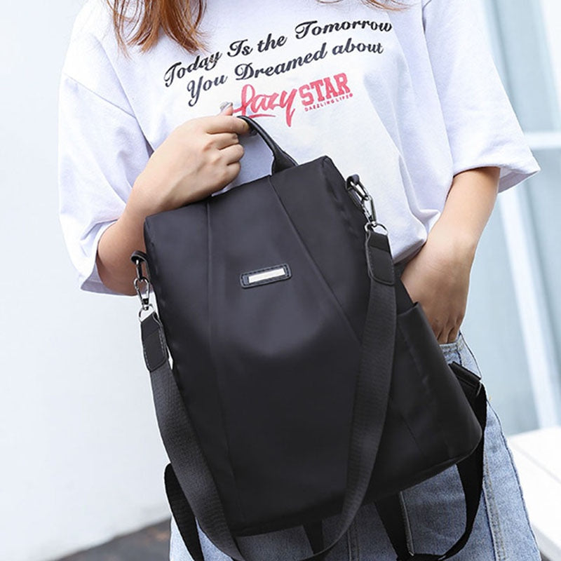 IELGY Fashionable shoulder ladies large capacity nylon rucksack