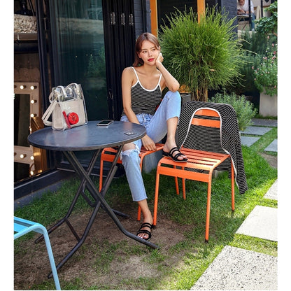 IELGY Transparent bag female jelly bag shopping bag shoulder bag