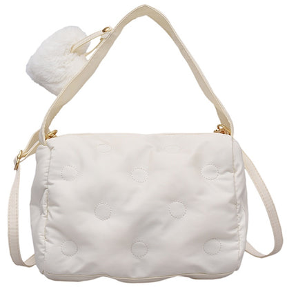 IELGY niche design bag messenger bag female green portable small square bag