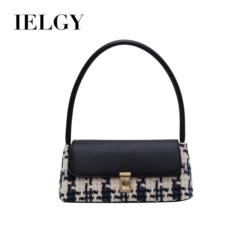 IELGY One-shoulder women's bag under the armor hit the Korean version net red woven handbag women
